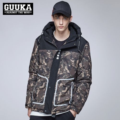 Blouson hiver pour Homme GUUKA en Nylon - Ref 3115168
