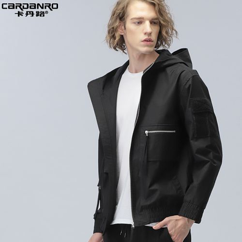 Blouson homme CARDANRO manches longues en Coton - Ref 3116179