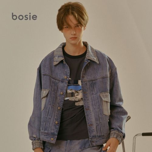 Blouson homme BOSIE AGENDER manches longues en Coton - Ref 3117359