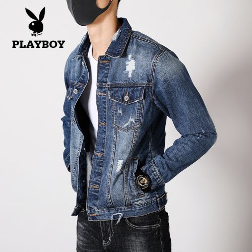 Blouson homme PLAYBOY manches longues en Coton - Ref 3117795