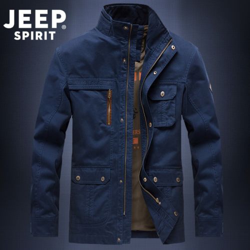 Blouson homme JEEP manches longues en Coton - Ref 3118193