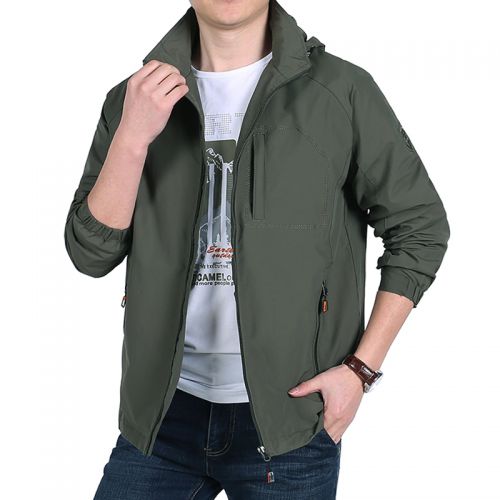 Blouson homme NIANJEEP manches longues en Nylon - Ref 3118333