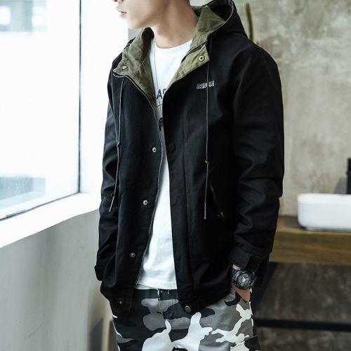 Blouson homme manches longues en Coton - Ref 3118960