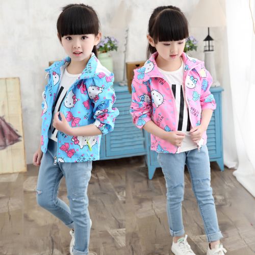 Blouson pour fille en fibre - Ref 2157997