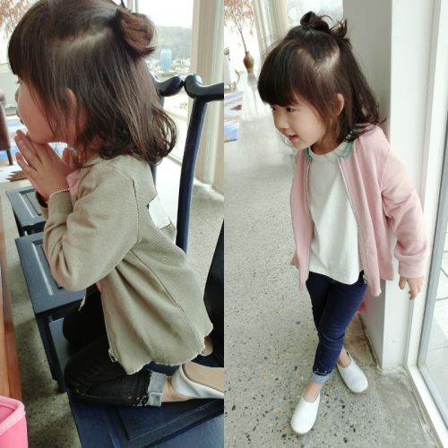 Blouson pour fille en Toile de coton - Ref 2158087