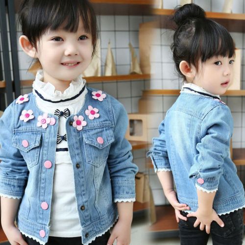 Blouson pour fille en toile - Ref 2158239