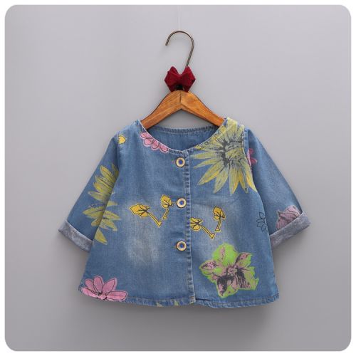 Blouson pour fille en toile - Ref 2158355