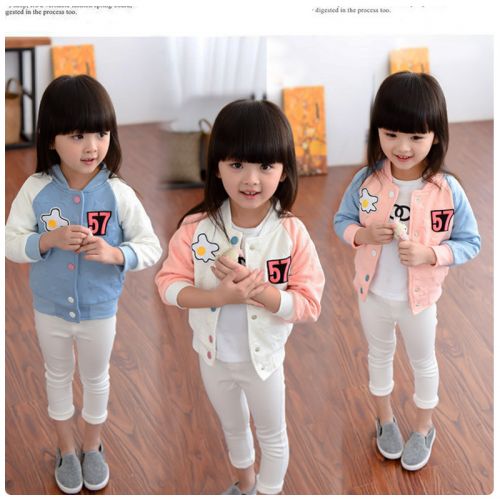 Blouson pour fille CIKICOKO en coton - Ref 2158509