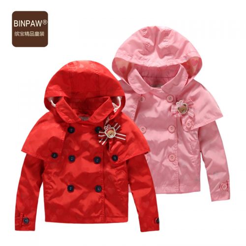 Blouson pour fille BINPAW en Toile de coton - Ref 2159797
