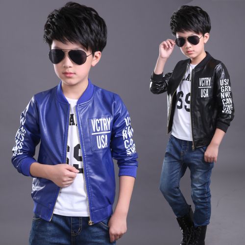 Blouson pour fille PULL CARROTS en cuir PU - Ref 2159819