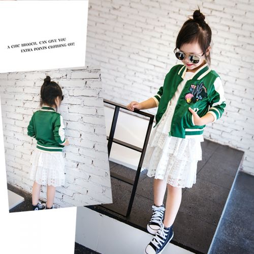 Blouson pour fille en mélange - Ref 2160002