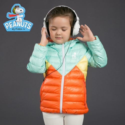 Blouson pour fille PEANUTS en nylon - Ref 2160627