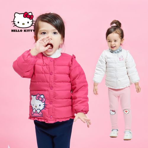 Blouson pour fille HELLO KITTY en polyester - Ref 2160662