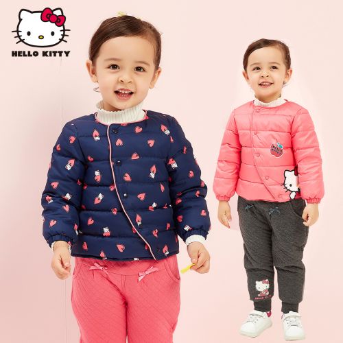 Blouson pour fille HELLO KITTY en polyester - Ref 2160714