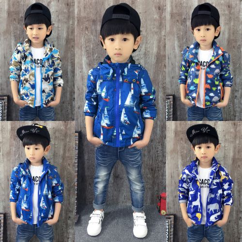 Blouson pour garçon en Toile de coton - Ref 2157035