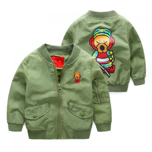 Blouson pour garçon YIQIBAOBEI en fibre - Ref 2157264