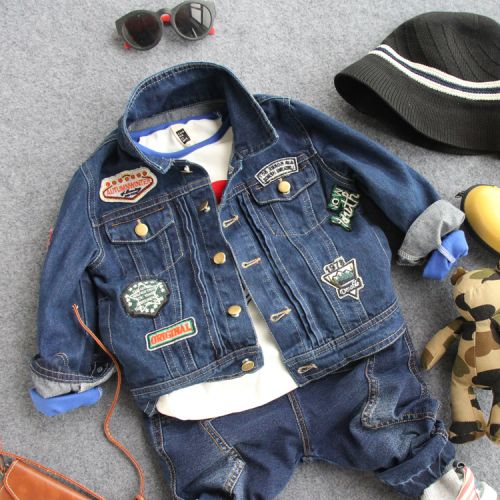 Blouson pour garçon en toile - Ref 2157370