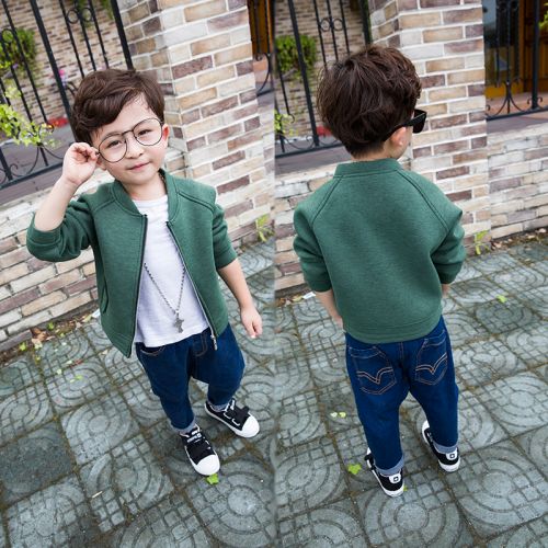 Blouson pour garçon en Toile de coton - Ref 2157616