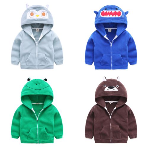 Blouson pour garçon en flanelle - Ref 2157644