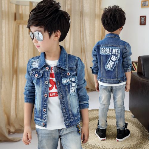 Blouson pour garçon en toile - Ref 2157805