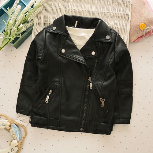 Blouson pour garçon en cuir PU - Ref 2158644