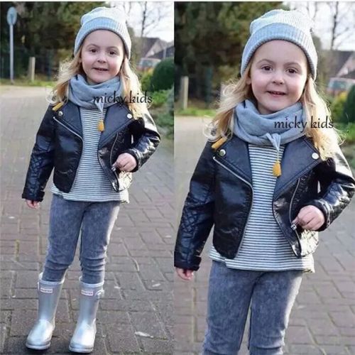 Blouson pour garçon MMIW en cuir PU - Ref 2158715