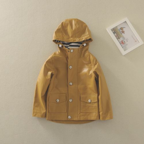 Blouson pour garçon en cuir PU - Ref 2158725