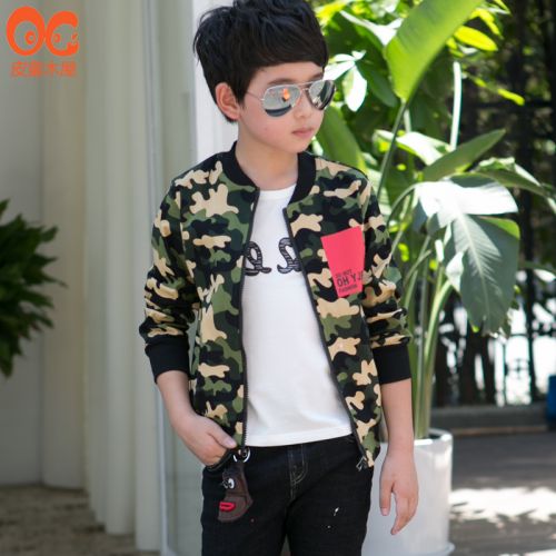 Blouson pour garçon en Toile de coton - Ref 2158896