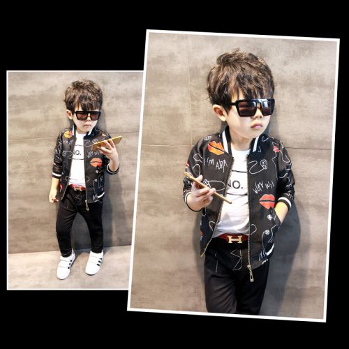 Blouson pour garçon en mélange - Ref 2159068