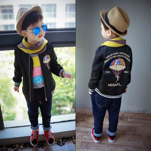 Blouson pour garçon en mélange - Ref 2159079