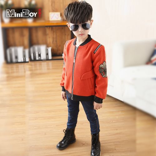 Blouson pour garçon MINIBOY en mélange - Ref 2159084