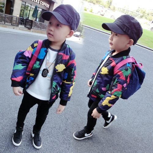 Blouson pour garçon en mélange - Ref 2159111