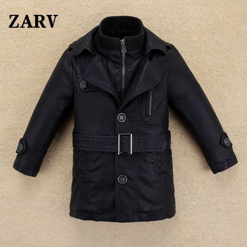 Blouson pour garçon ZARV en cuir PU - Ref 2159144