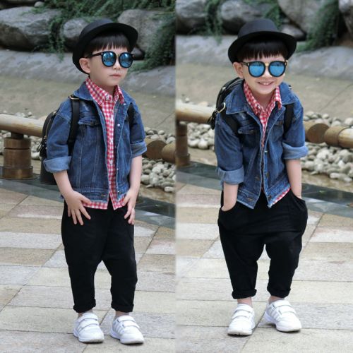 Blouson pour garçon en toile - Ref 2159299