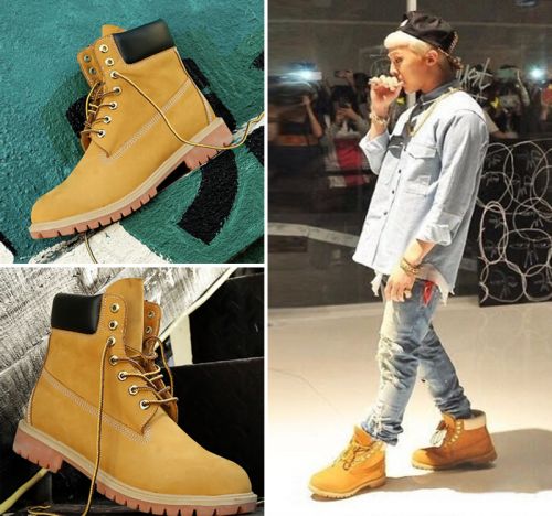 Boots - chaussures en Première couche de cuir, En plus de de vache, ronde pour hiver - loisir - semelle caoutchouc - Ref