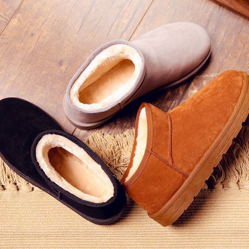 Boots - chaussures en MR.LOVE ronde pour hiver - tendance des jeunes - semelle caoutchouc - Ref 950670