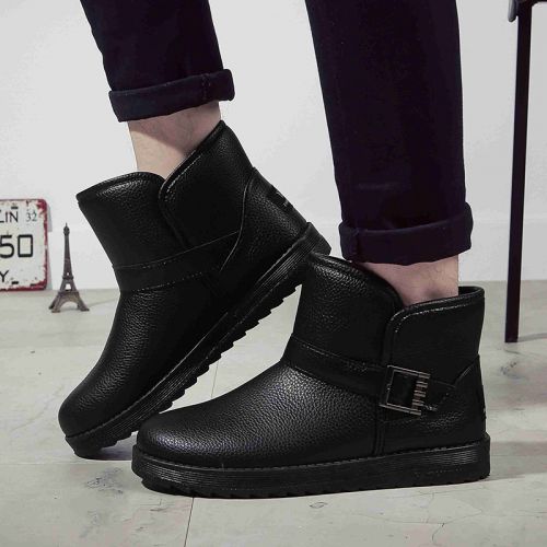 Boots - chaussures en ronde pour hiver - semelle mousse de caoutchouc - Ref 950737