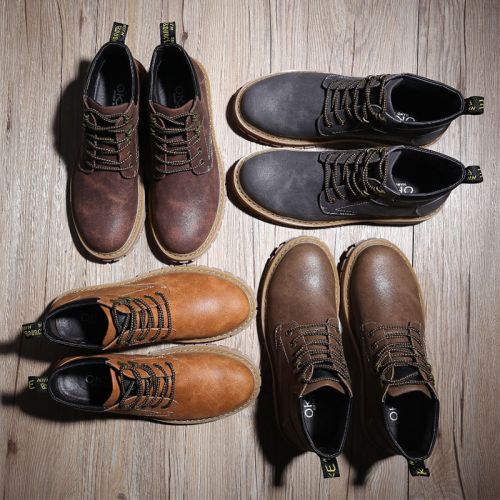 Boots - chaussures en Microfiber OKKO ronde pour hiver - loisir - semelle caoutchouc - Ref 950761