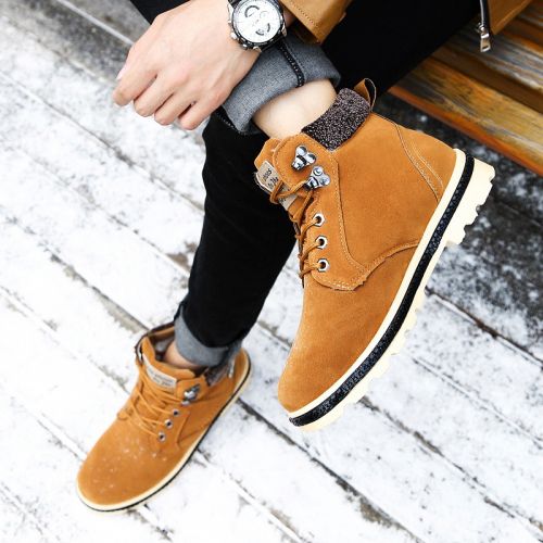 Boots - chaussures en ronde pour hiver - semelle caoutchouc - Ref 950813