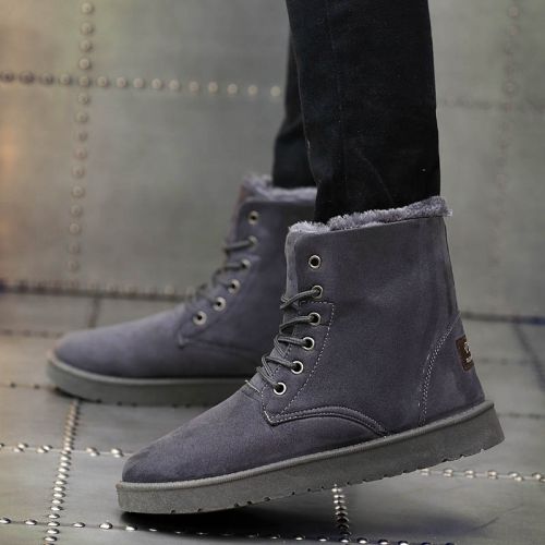 Boots - chaussures en ronde pour hiver - semelle caoutchouc - Ref 950821