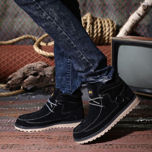 Boots - chaussures en Cuir spatial ronde - Ref 950852