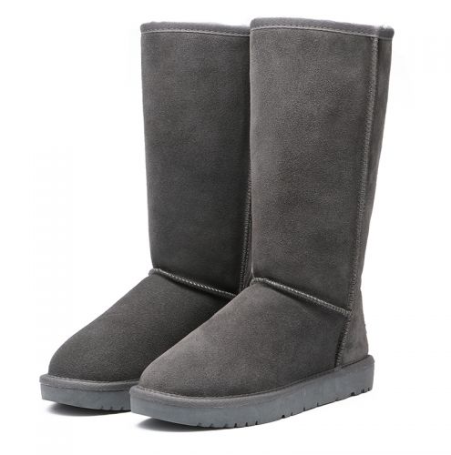 Boots - chaussures en de vache EVE SUNNY ronde pour hiver - loisir - semelle TPR - Ref 950967