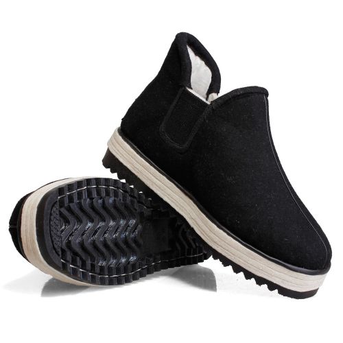 Boots - chaussures en ronde pour hiver - semelle caoutchouc - Ref 950970