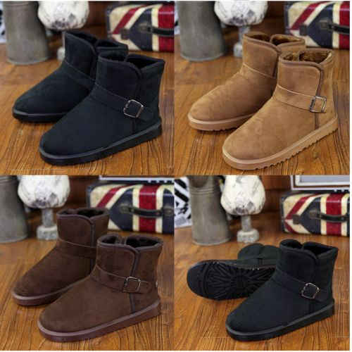 Boots - chaussures en ronde pour hiver - tendance des jeunes - semelle caoutchouc - Ref 951048