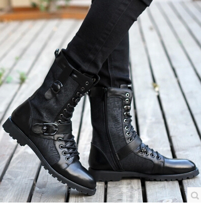 Boots - chaussures en PU pointu pour printemps - Ref 951059
