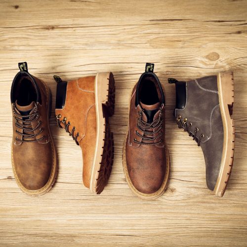 Boots - chaussures en Microfiber OKKO ronde pour hiver - loisir - semelle TPR - Ref 951129