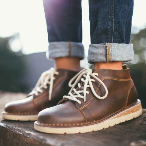 Boots - chaussures en plancher de cuir, En plus de de vache, MR.A ronde pour hiver - loisir - semelle fond composite - R