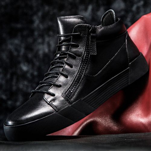 Boots - chaussures en Microfiber HILL CATTLE ronde pour hiver - Angleterre - semelle caoutchouc - Ref 951154