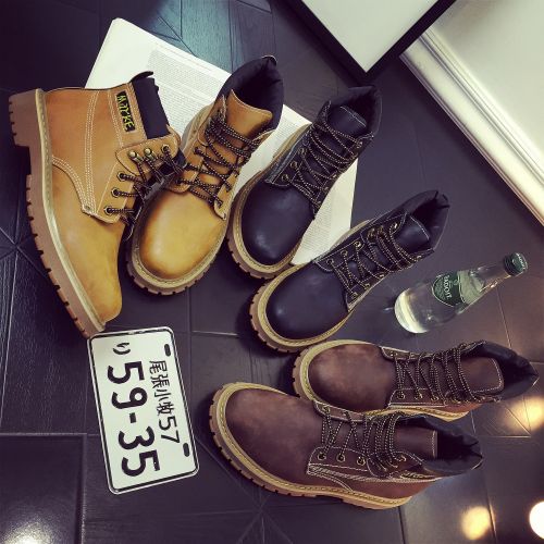 Boots - chaussures en Microfiber ronde pour hiver - loisir - semelle TPR - Ref 951281