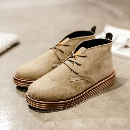 Boots - chaussures en Ercengzhupi ronde pour hiver - tendance des jeunes - semelle mousse de caoutchouc - Ref 951298